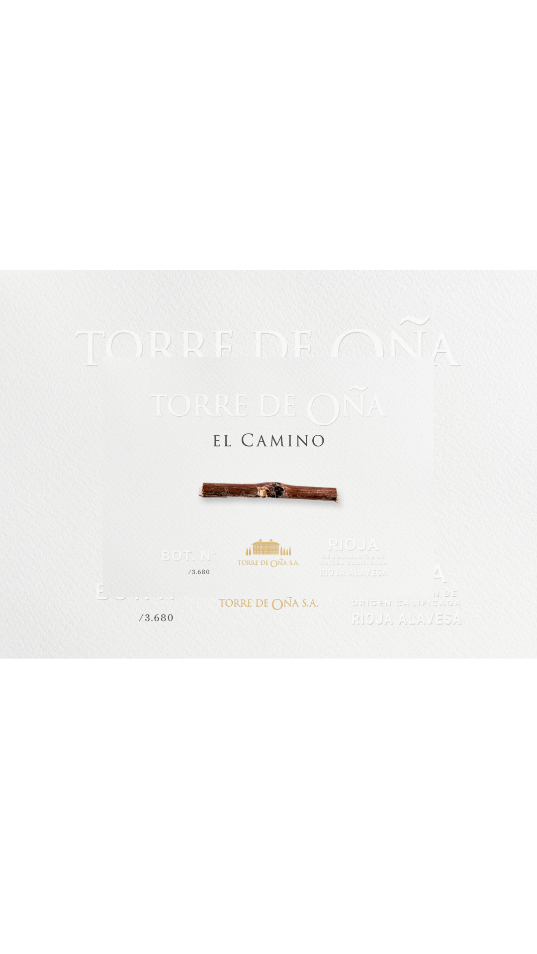 Torre de Oña El Camino 2021 con Estuche