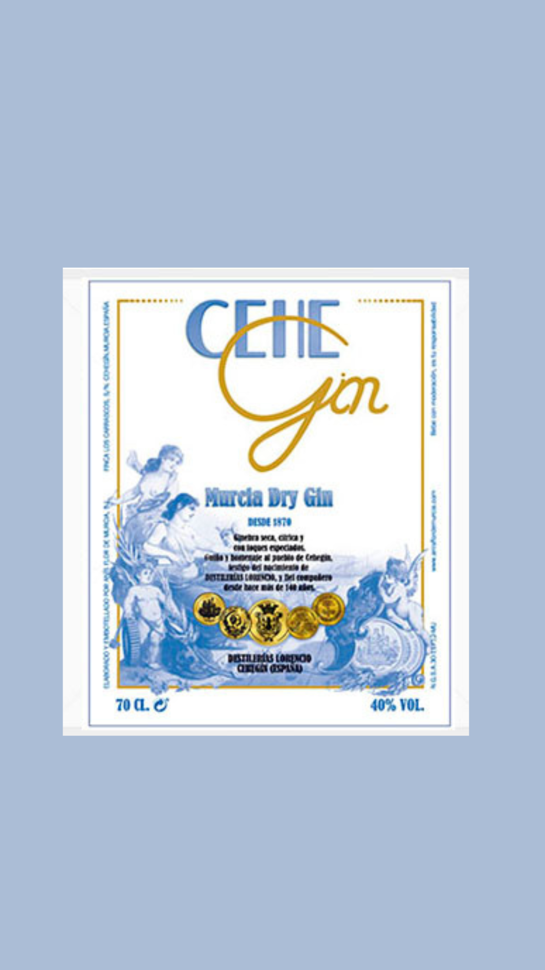 Ginebra Cehe Gin 70cl