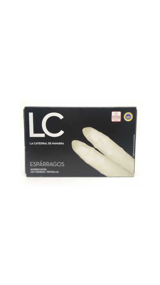 Espárragos La Catedral de Navarra Extra Gruesos 4 Frutos 345g