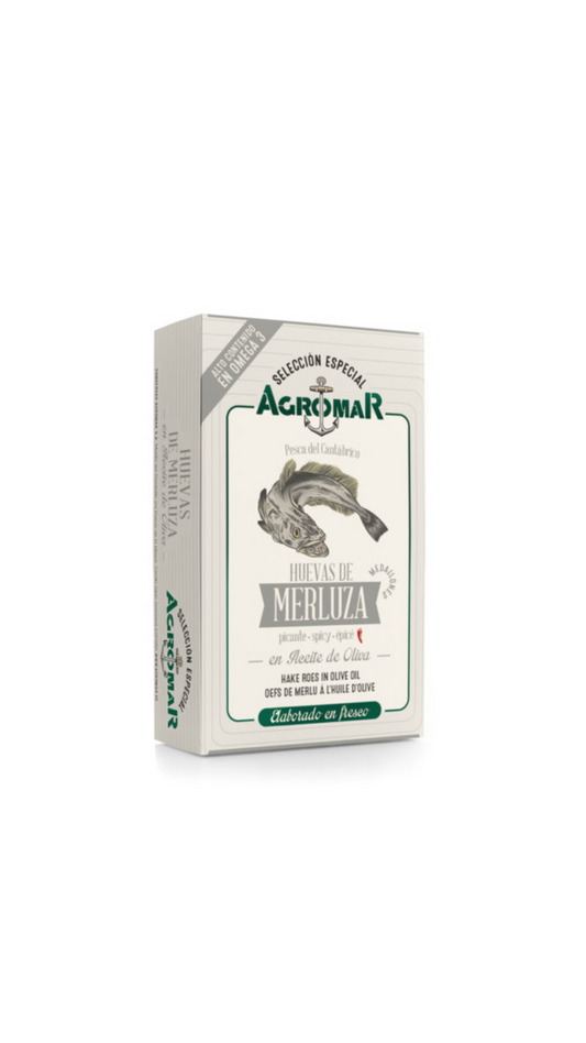 Huevas de Merluza en Aceite de Oliva Agromar
