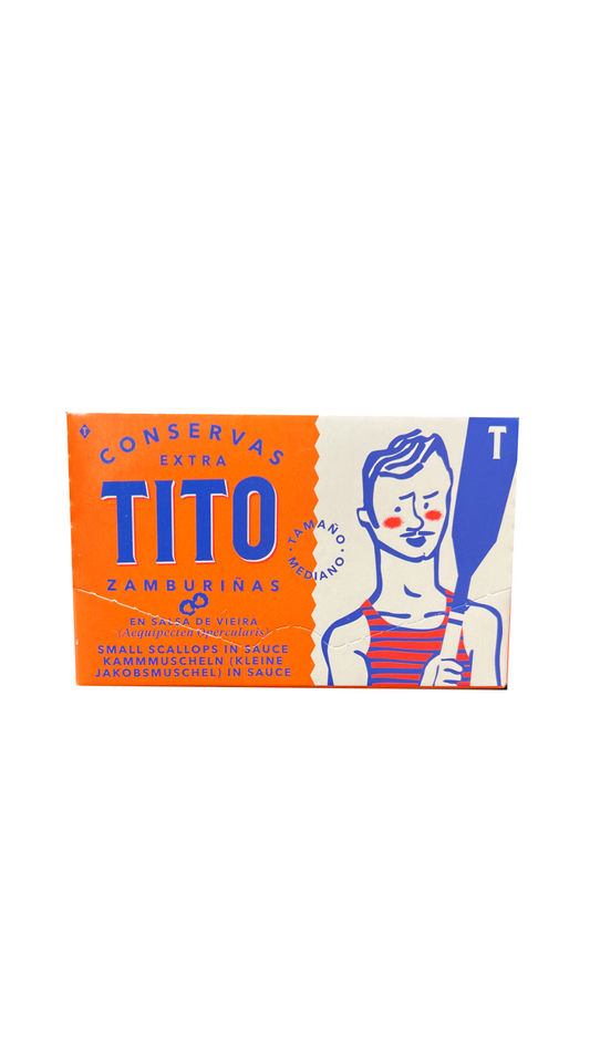 Zamburiñas en Salsa de Vieira Tito